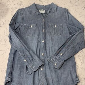 Madewell Light Blue Denim Shirt